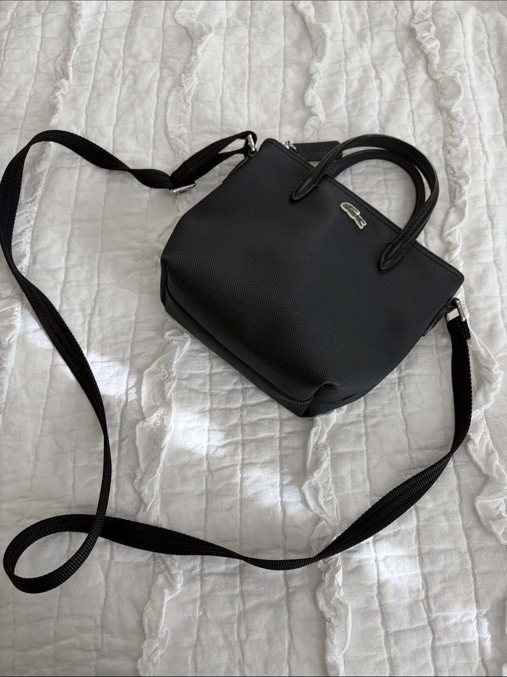 Lacoste mini tote/crossbody